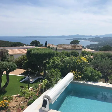 Vue Panoramique Golfe De Tropez